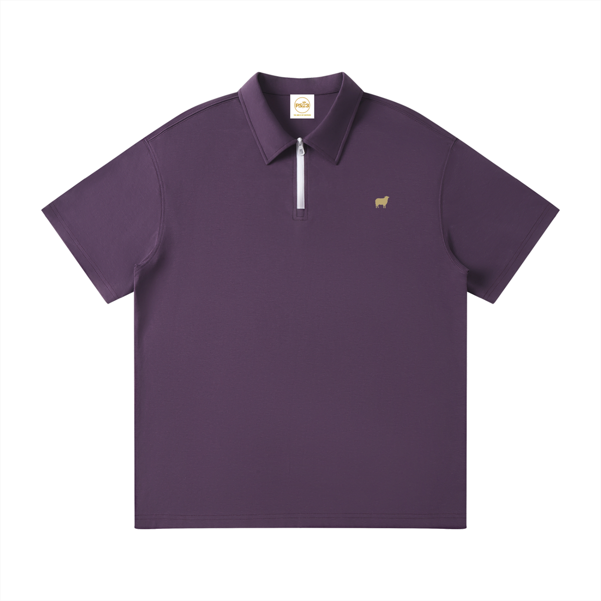 PS23 Sheep Unisex Quarter-Zip Polo Shirt