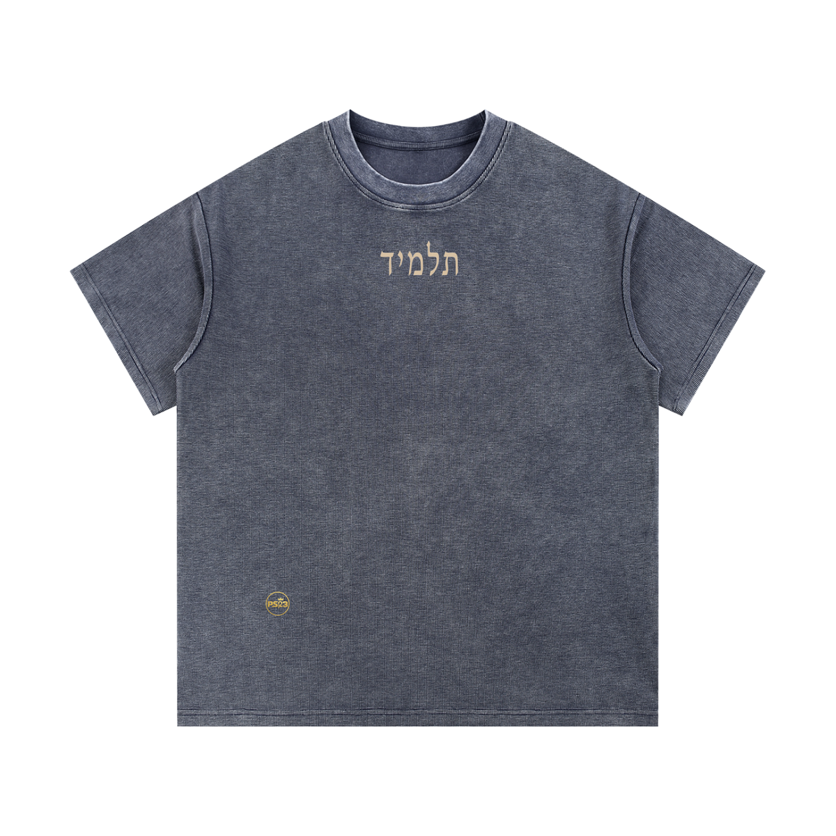 PS23 Hebrew Disciple Mineral Wash Waffle Knit T-Shirt