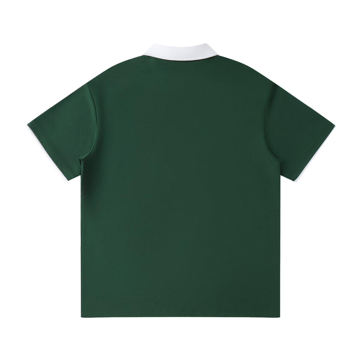 PS23 Hebrew Truth Contrast Collar Raglan Polo Shirt