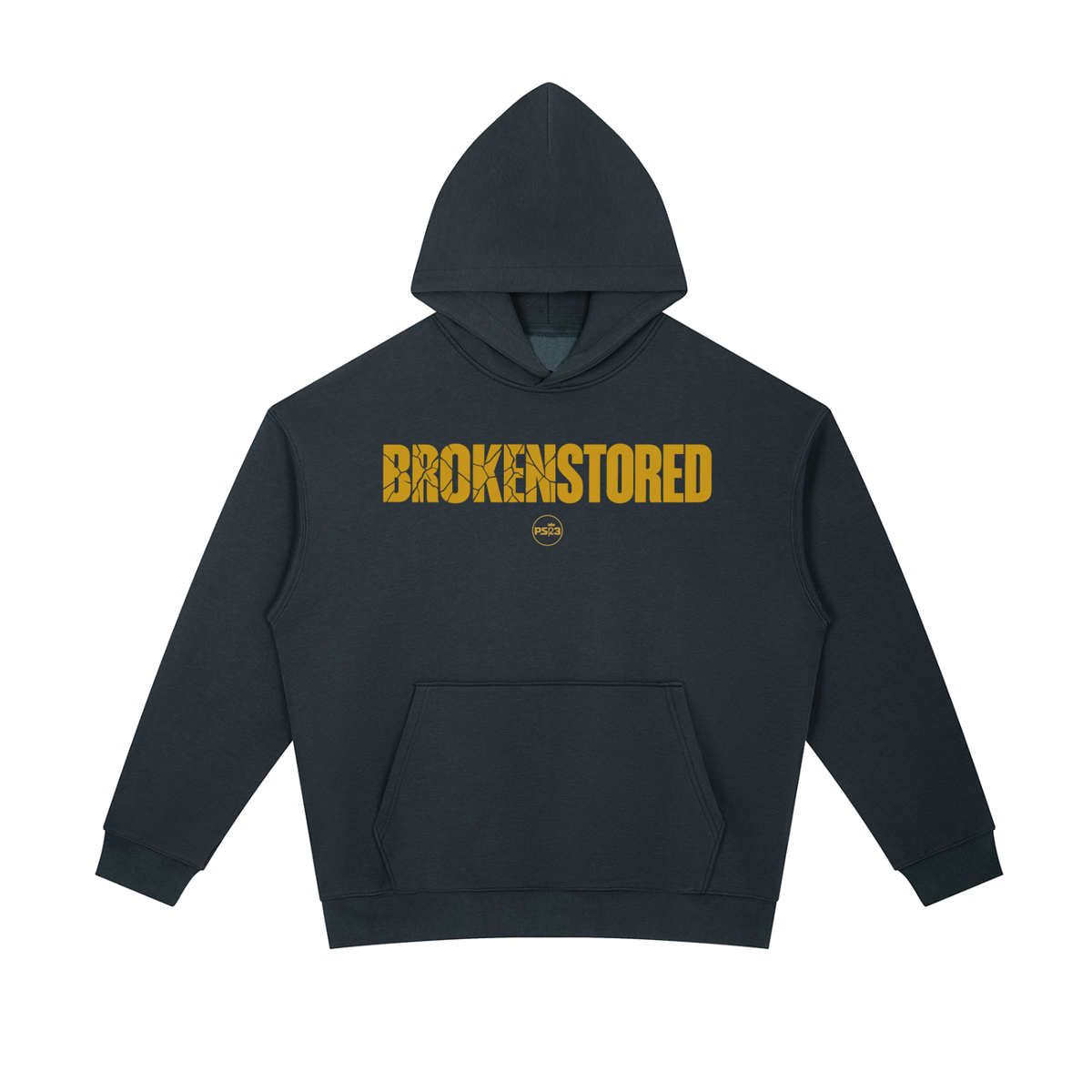 PS23 Brokenstored Gold Essential Heavyweight Hoodie