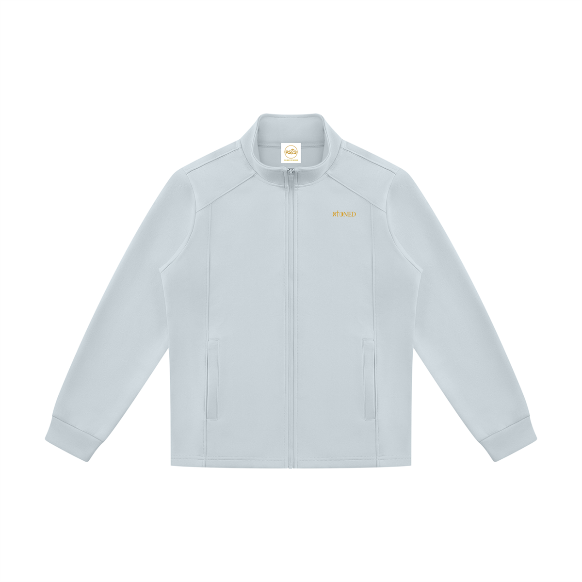 PS23 Bilingual Concept Atoned Unisex Stand Collar Track Jacket