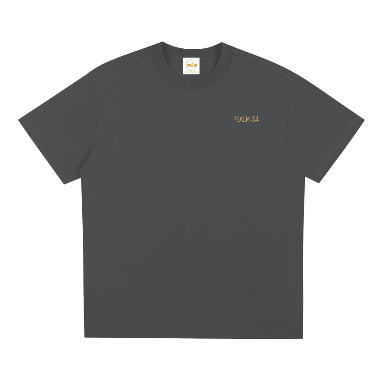 PS23 Embroidery Psalm 34 Sorona Quick-Dry Cooling T-Shirt