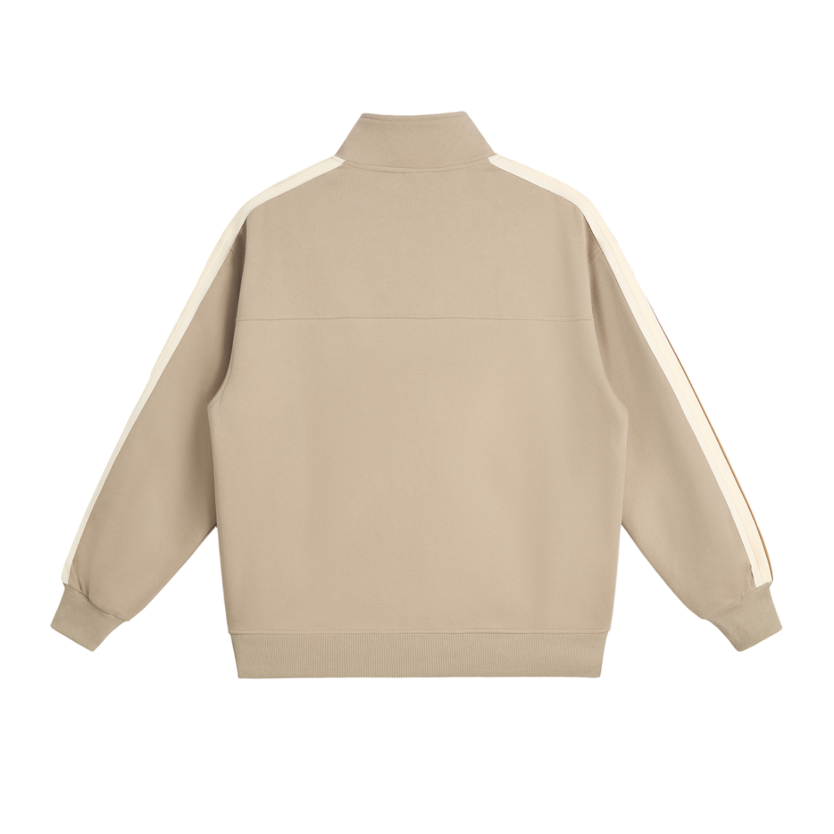 PS23 Hebrew Salvation Contrast Side-Stripe Stand Collar Jacket