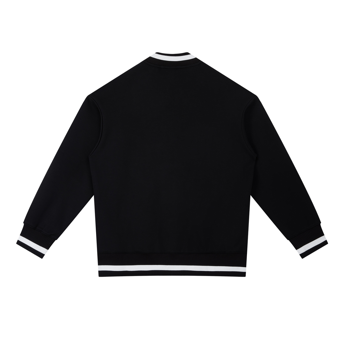 PS23 Hebrew Peace Contrast Piping Zip Bomber Jacket