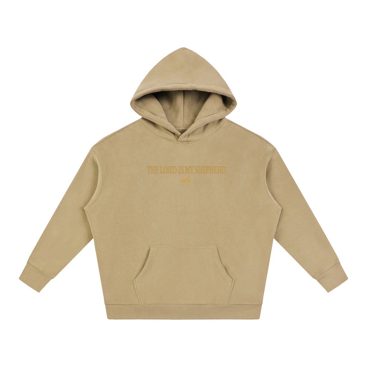 PS23 The Lord is my shepherd Oversize Fleeced Hoodie