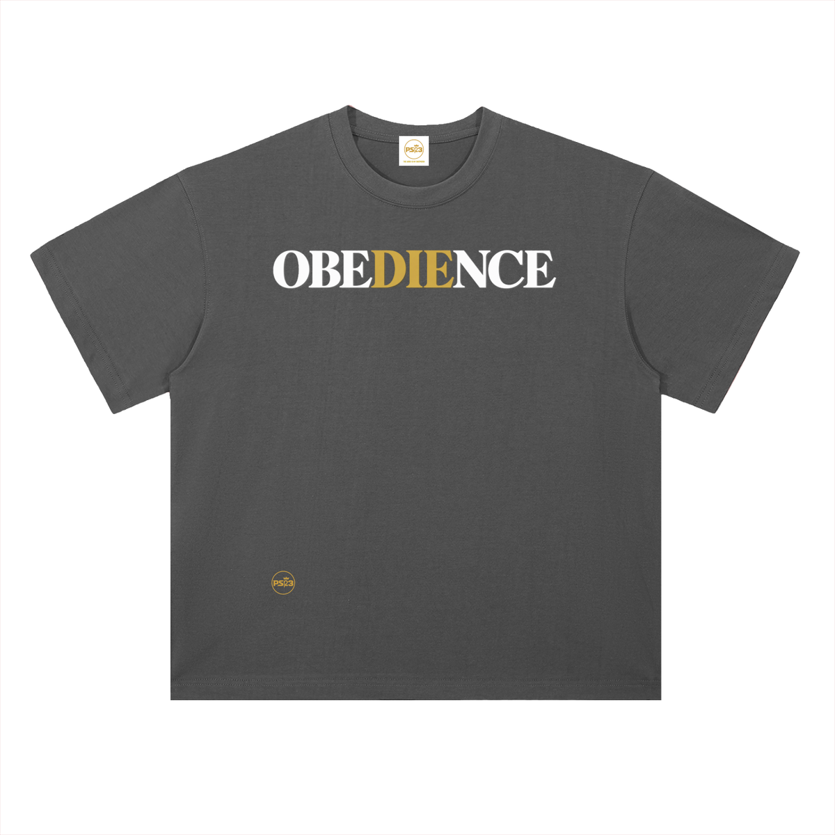 PS23 Obedience Heavyweight Drop Shoulder Cotton T-Shirt