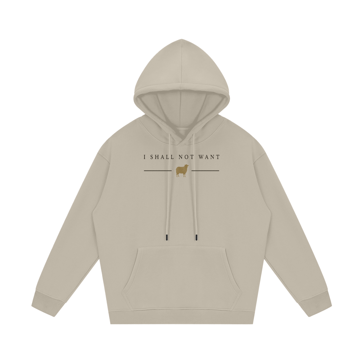 PS23 I shall not want Streetwear Unisex Fleece Hoodie