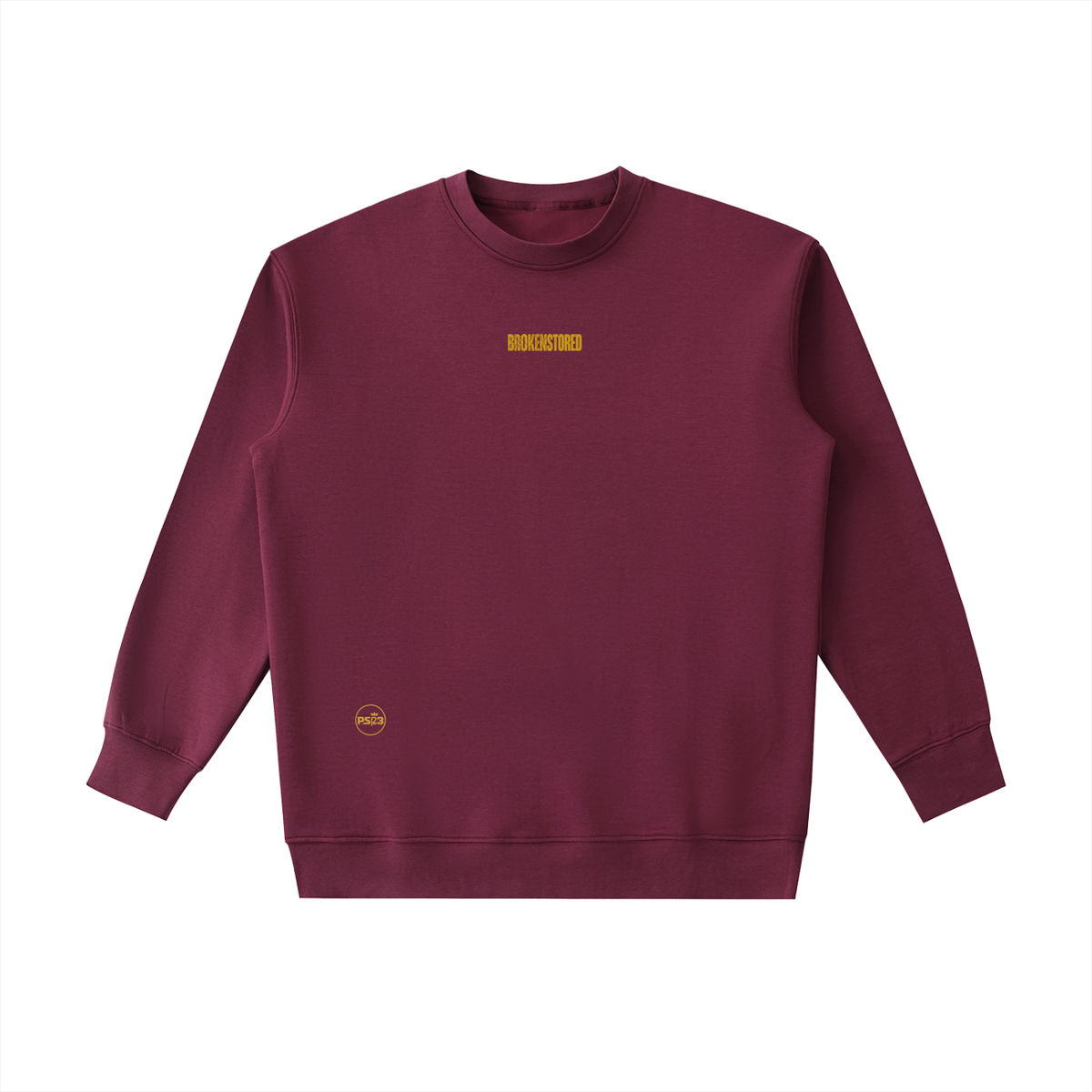 PS23 Brokenstored Gold Essential Heavyweight Crewneck Sweatshirt