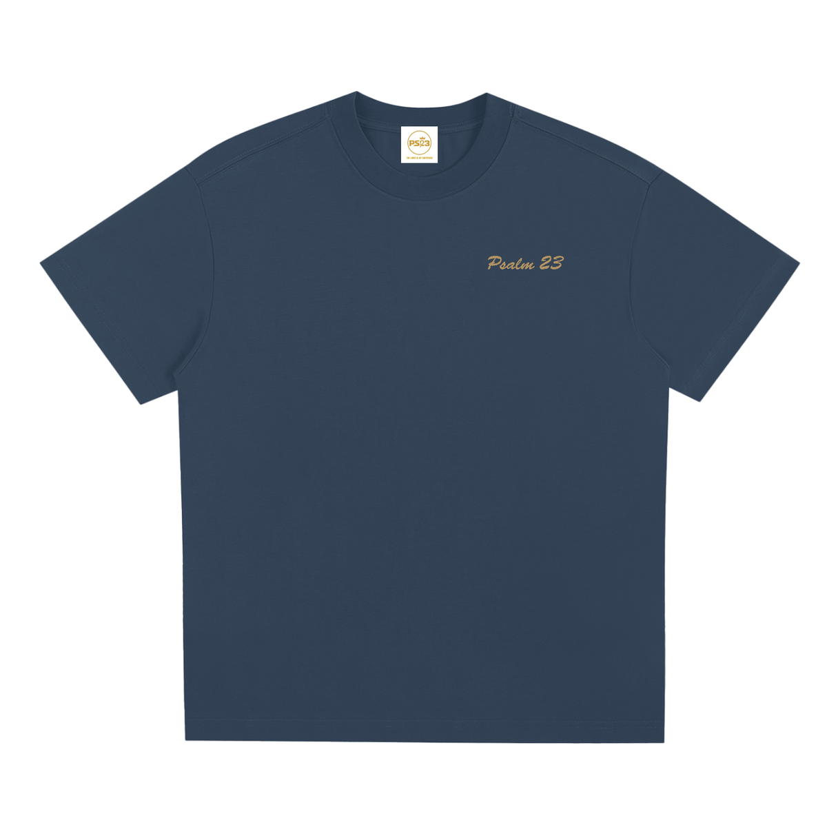 PS23 Embroidery Psalm 23 Sorona Quick-Dry Cooling T-Shirt