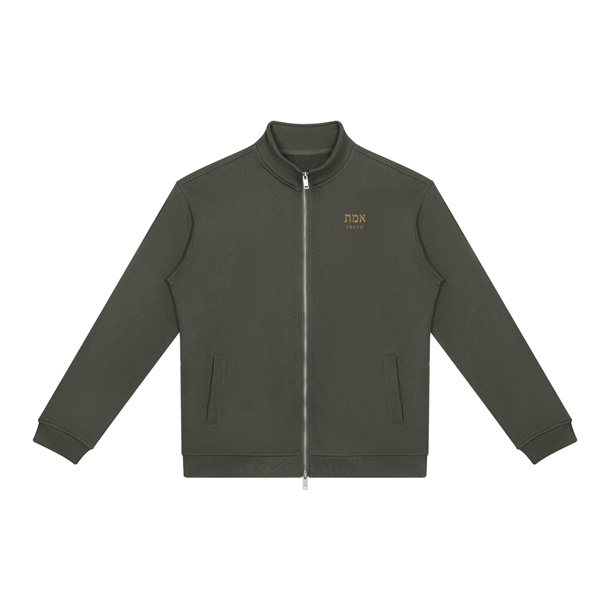 PS23 Hebrew Truth Unisex Stand Collar Jacket