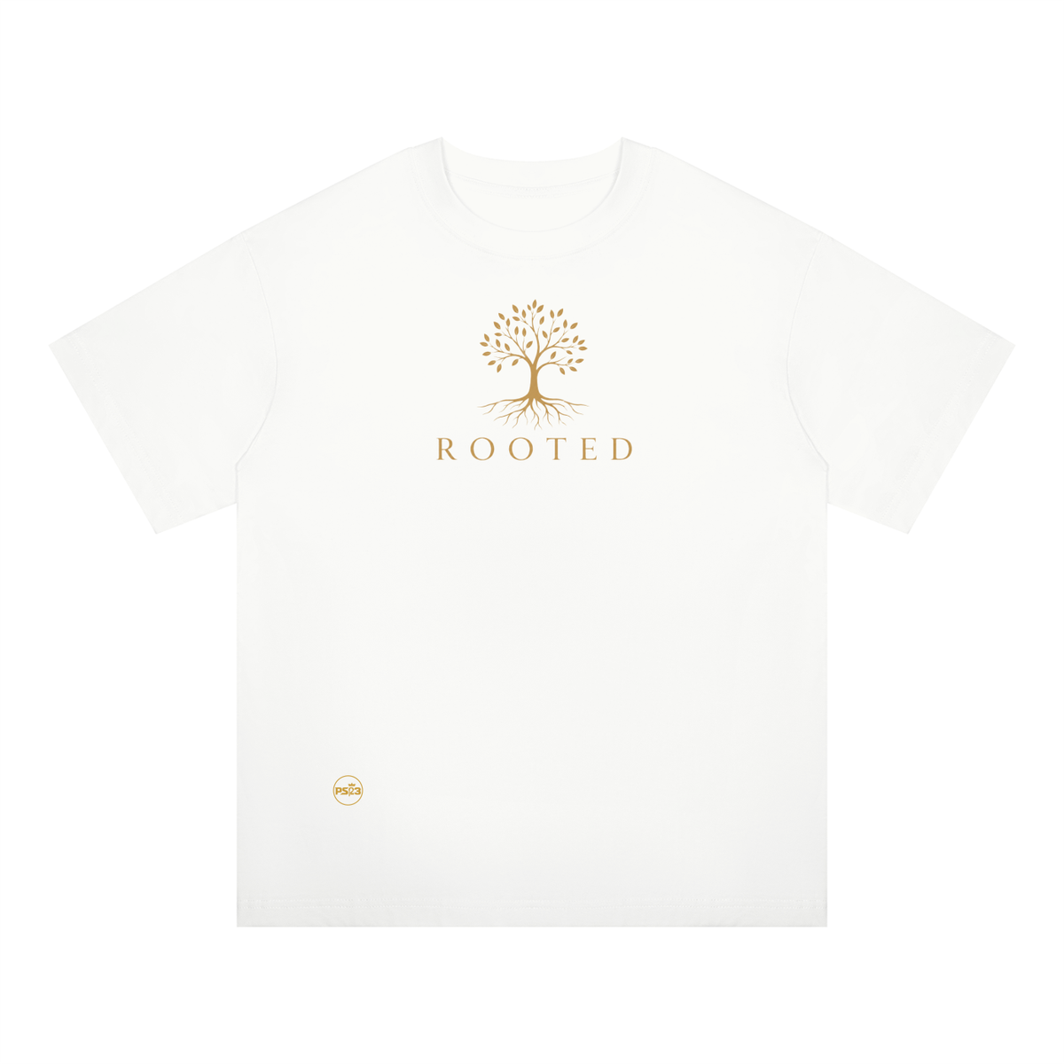 PS23 Rooted Unisex Oversized Drop Shoulder T-Shirt