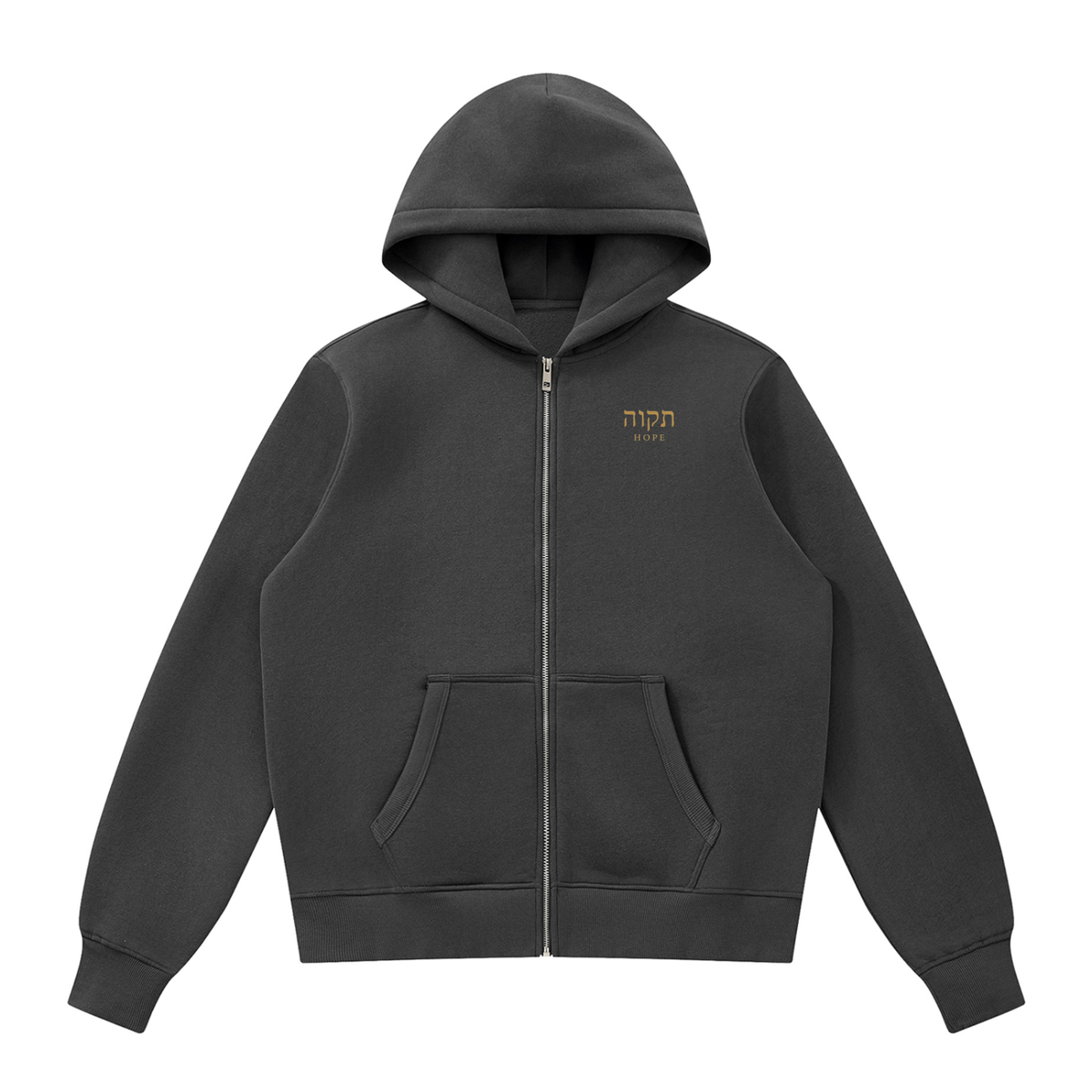 PS23 Hebrew Hope Unisex Fleece Full Zip Hoodie
