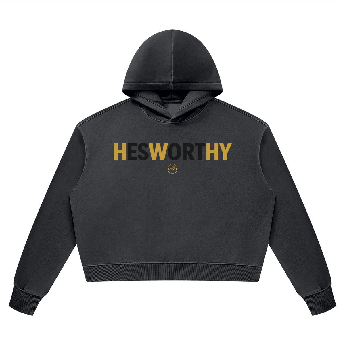PS23 HESWORTHY Women’s Vintage Wash Heavyweight Hoodie