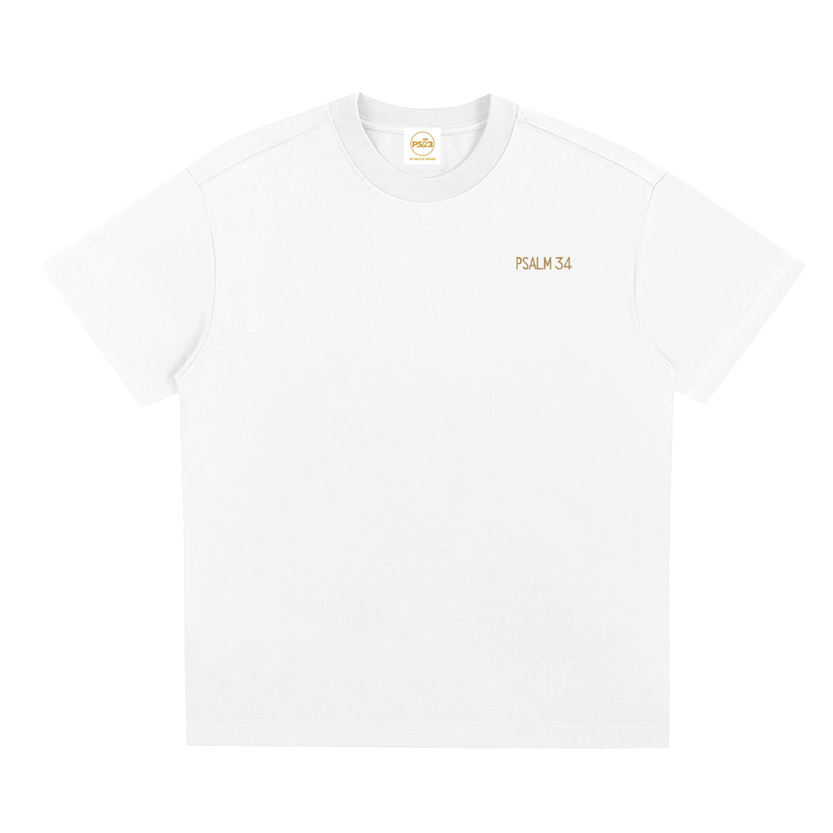 PS23 Embroidery Psalm 34 Sorona Quick-Dry Cooling T-Shirt