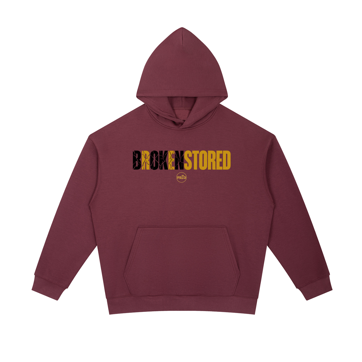 PS23 BROKENSTORED Essential Heavyweight Hoodie