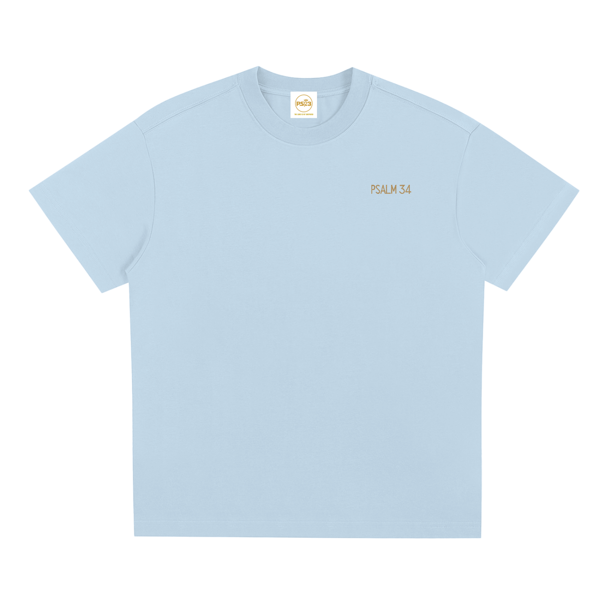 PS23 Embroidery Psalm 34 Sorona Quick-Dry Cooling T-Shirt