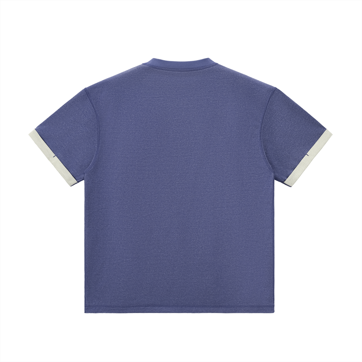 PS23 Hebrew Peace Contrast Cuff Cuffed T-Shirt