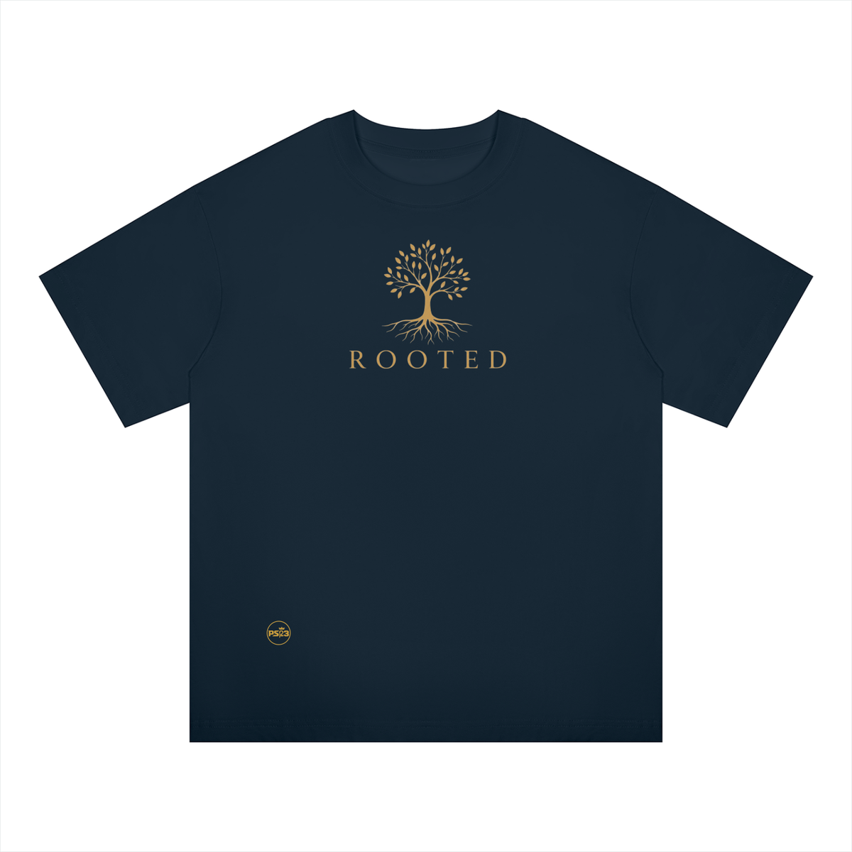 PS23 Rooted Unisex Oversized Drop Shoulder T-Shirt