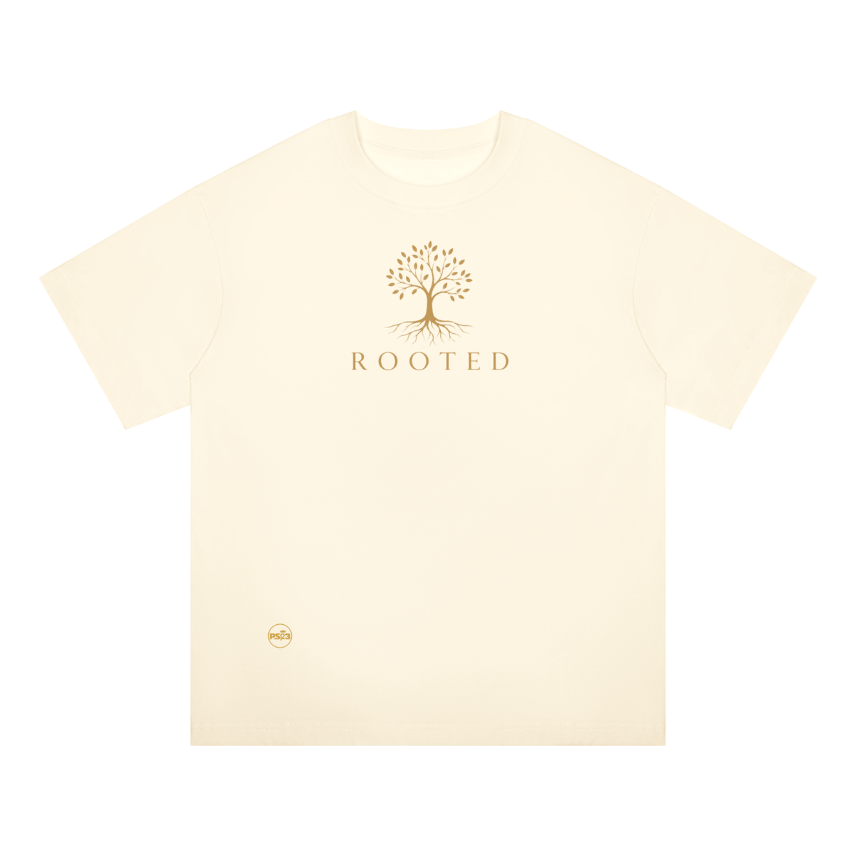 PS23 Rooted Unisex Oversized Drop Shoulder T-Shirt