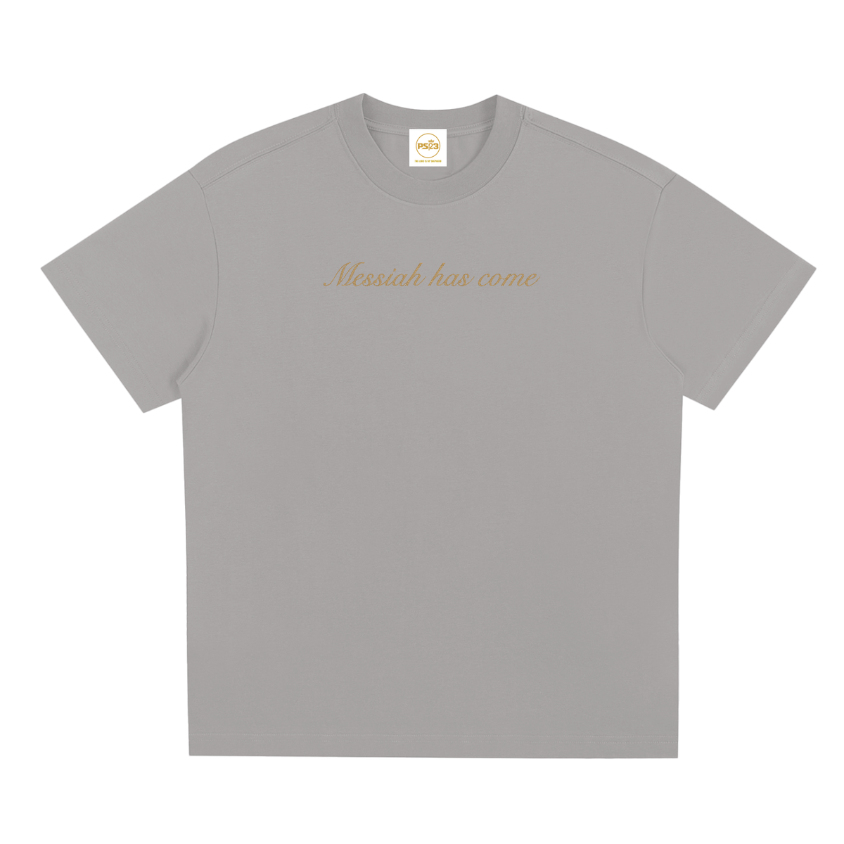 PS23 Embroidery Messiah has come Sorona Quick-Dry Cooling T-Shirt