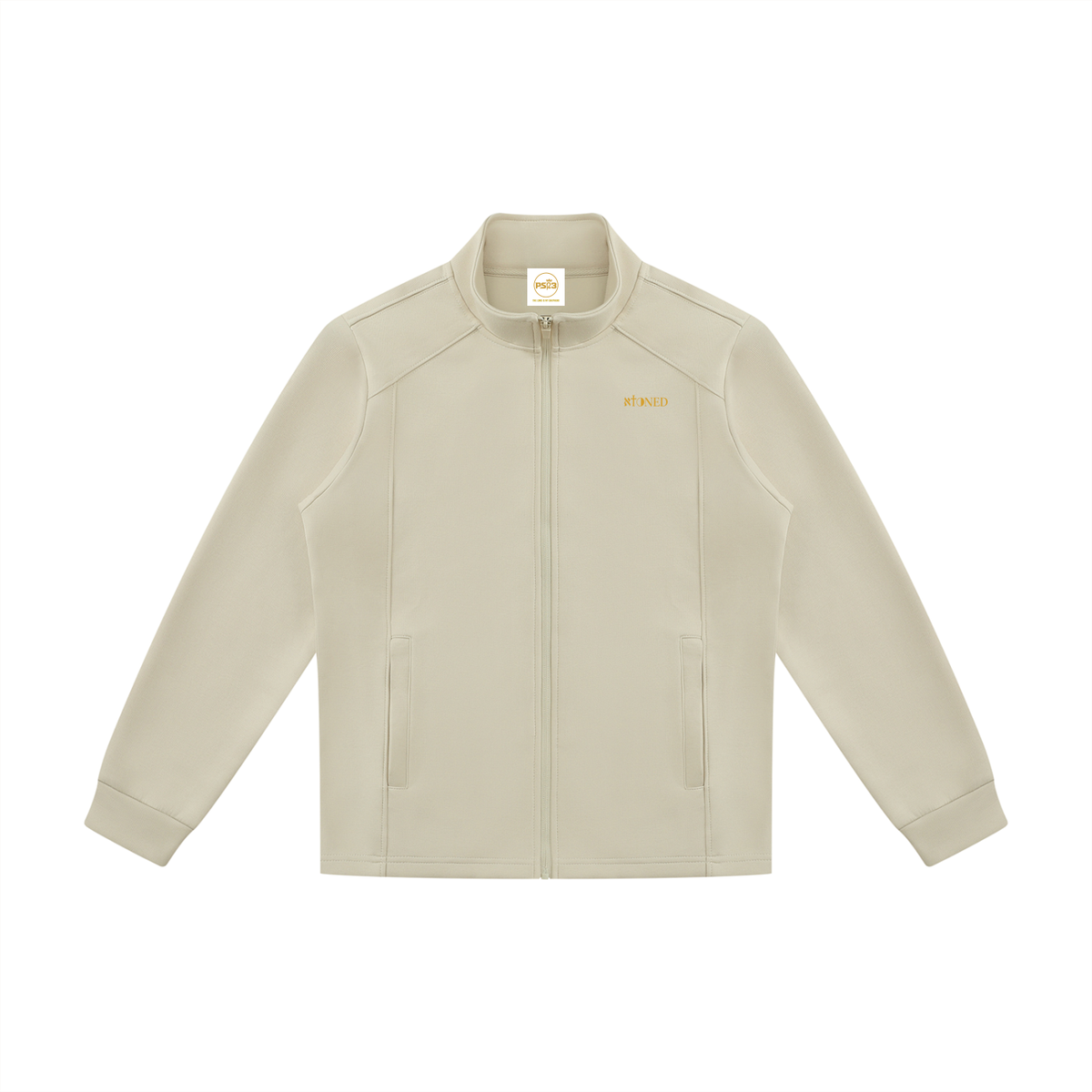 PS23 Bilingual Concept Atoned Unisex Stand Collar Track Jacket