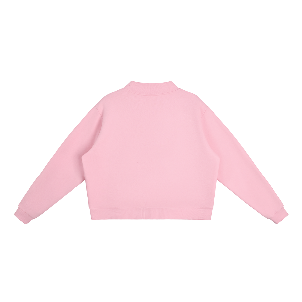 PS23 Women Hebrew Jesus my king Essential Fleece Mock-Neck Crew Sweatshirt