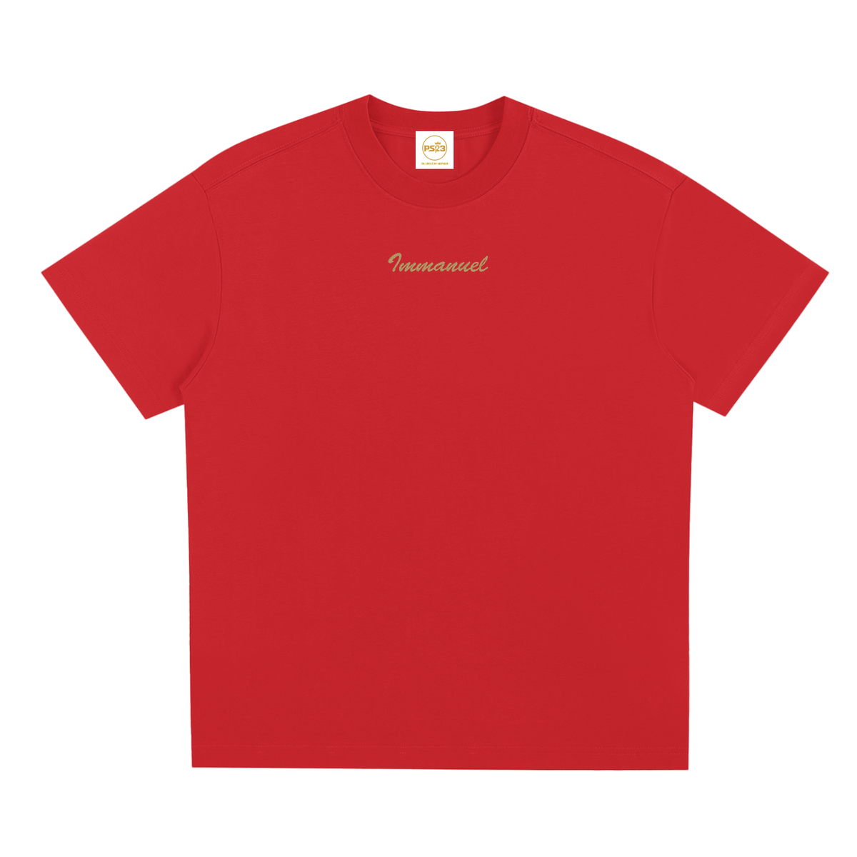 PS23 Embroidery Immanuel Sorona Quick-Dry Cooling T-Shirt