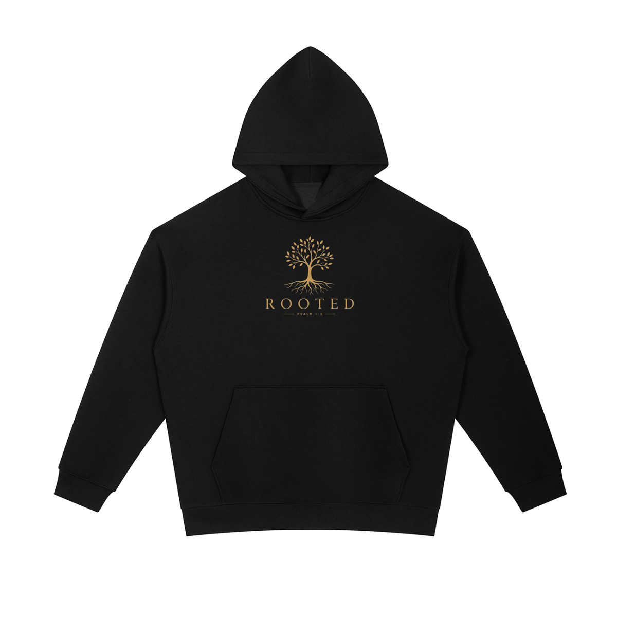 PS23 Rooted Psalm 1:3 Essential Heavyweight Hoodie