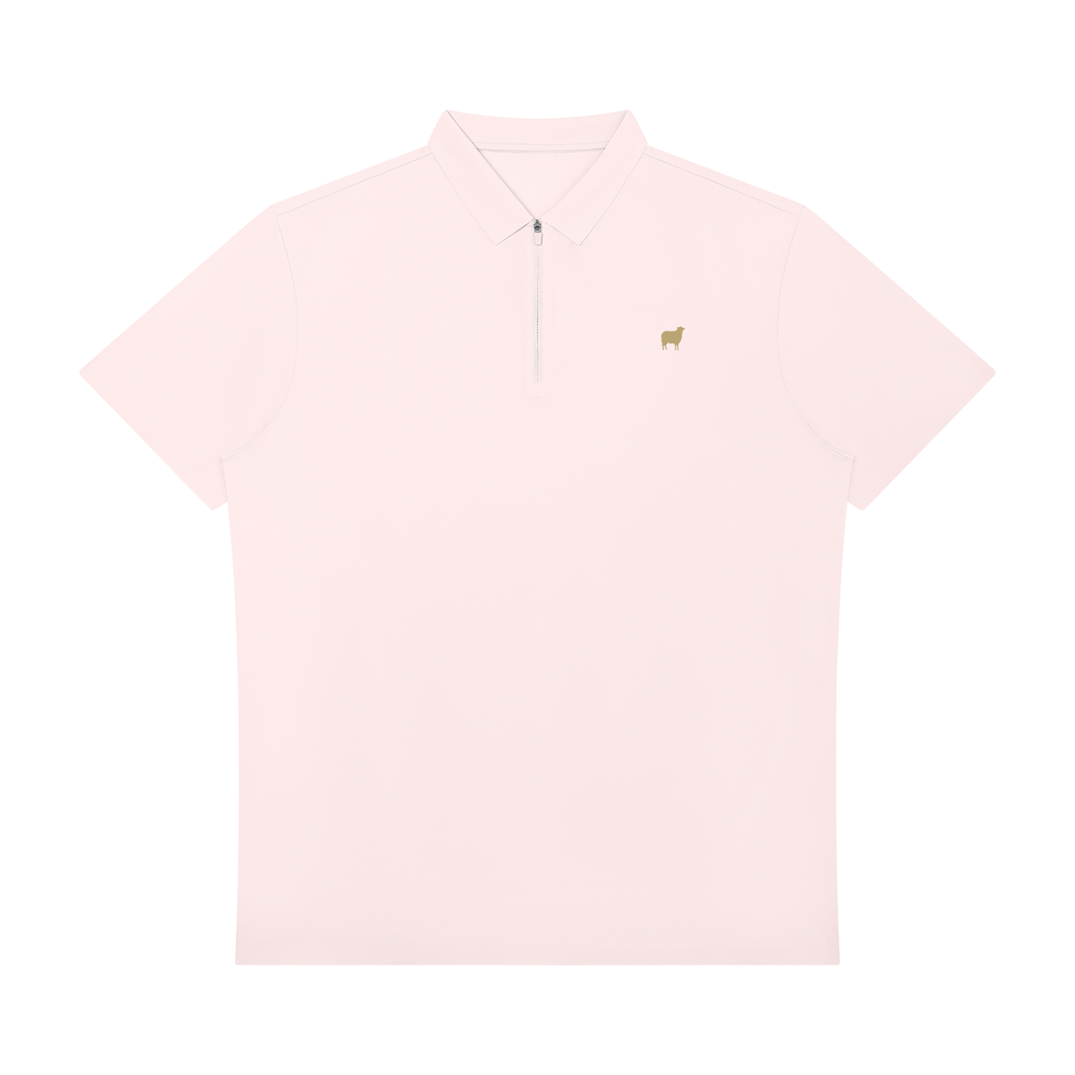 PS23 Sheep Men's Quarter-Zip Performance Polo Shirt