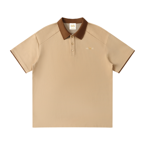 PS23 Bilingual Concept Selah Contrast Collar Raglan Polo Shirt