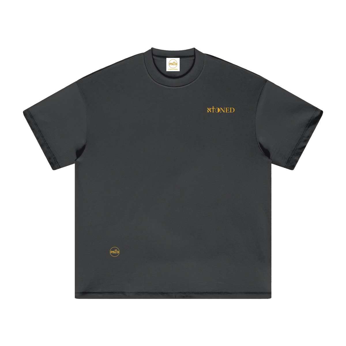 PS23 Bilingual Concept Atoned Oversized Heavyweight T Shirt