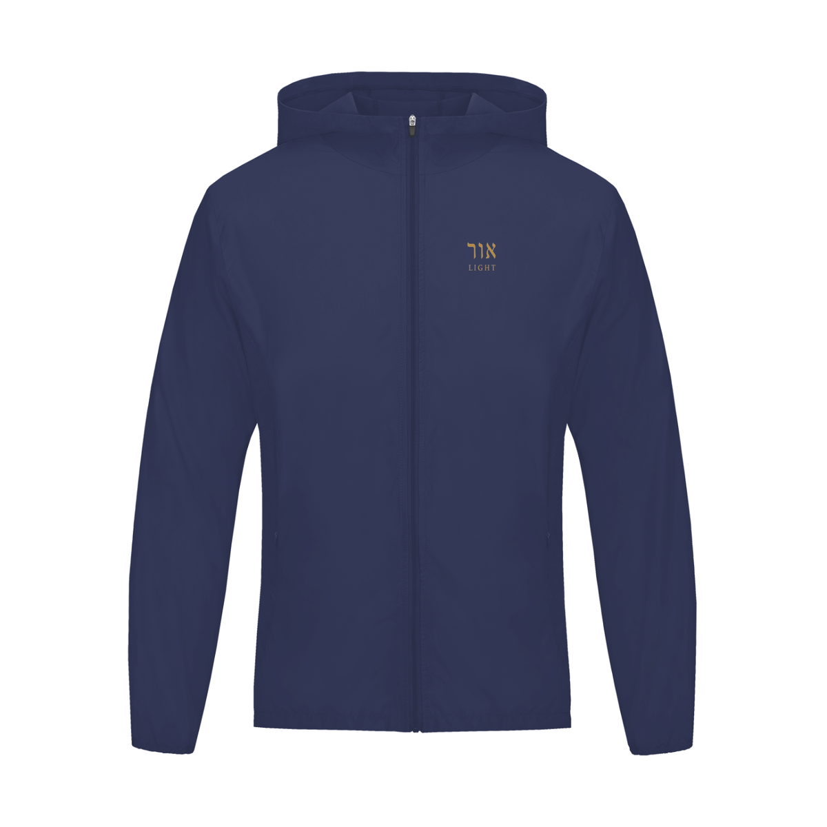 PS23 Hebrew Light Soft Hooded Sports Jacket