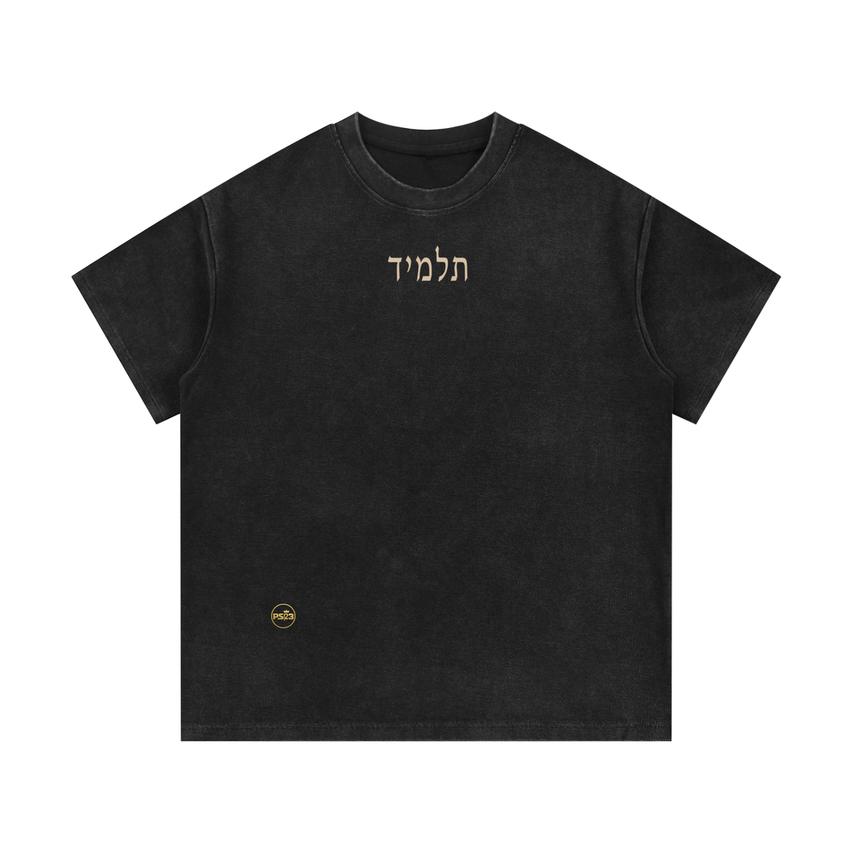 PS23 Hebrew Disciple Mineral Wash Waffle Knit T-Shirt