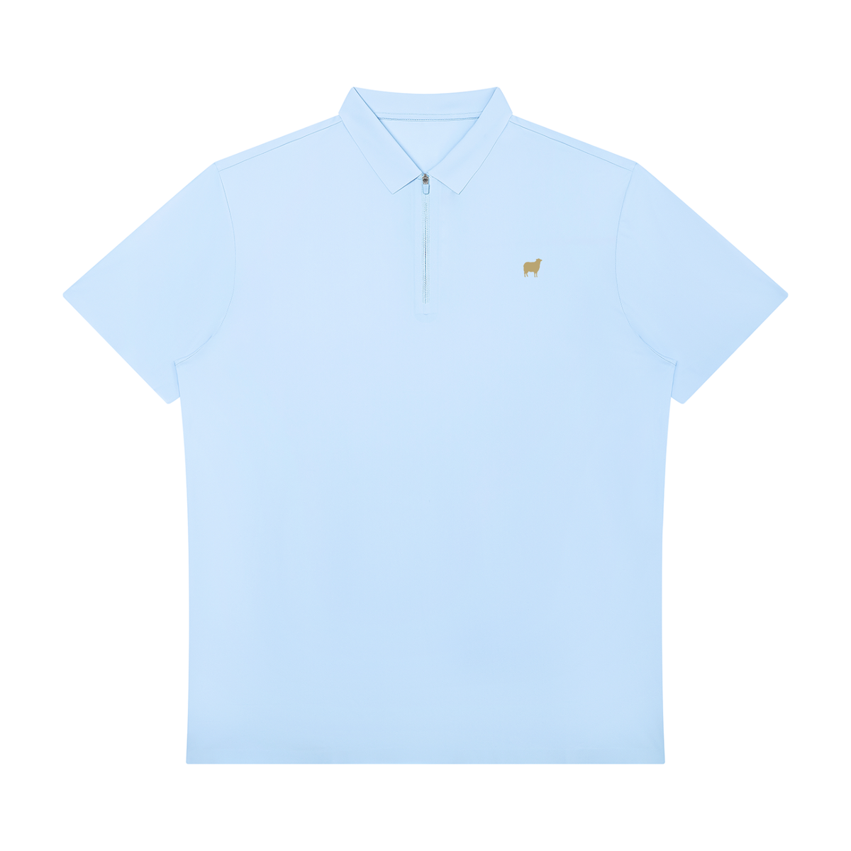 PS23 Sheep Men's Quarter-Zip Performance Polo Shirt