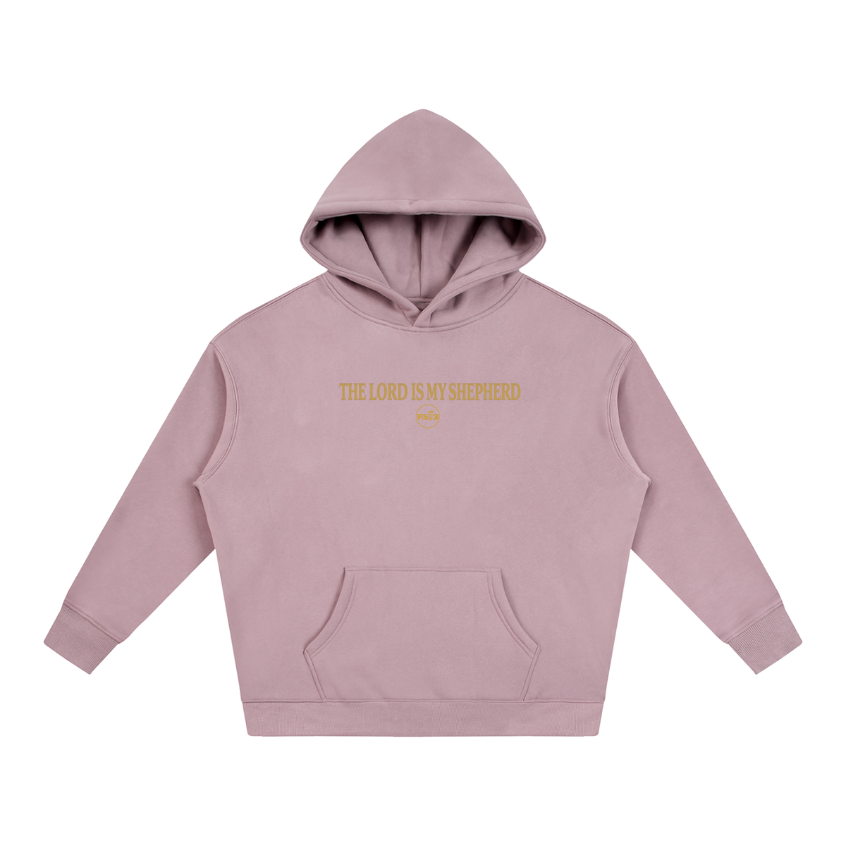PS23 The Lord is my shepherd Oversize Fleeced Hoodie