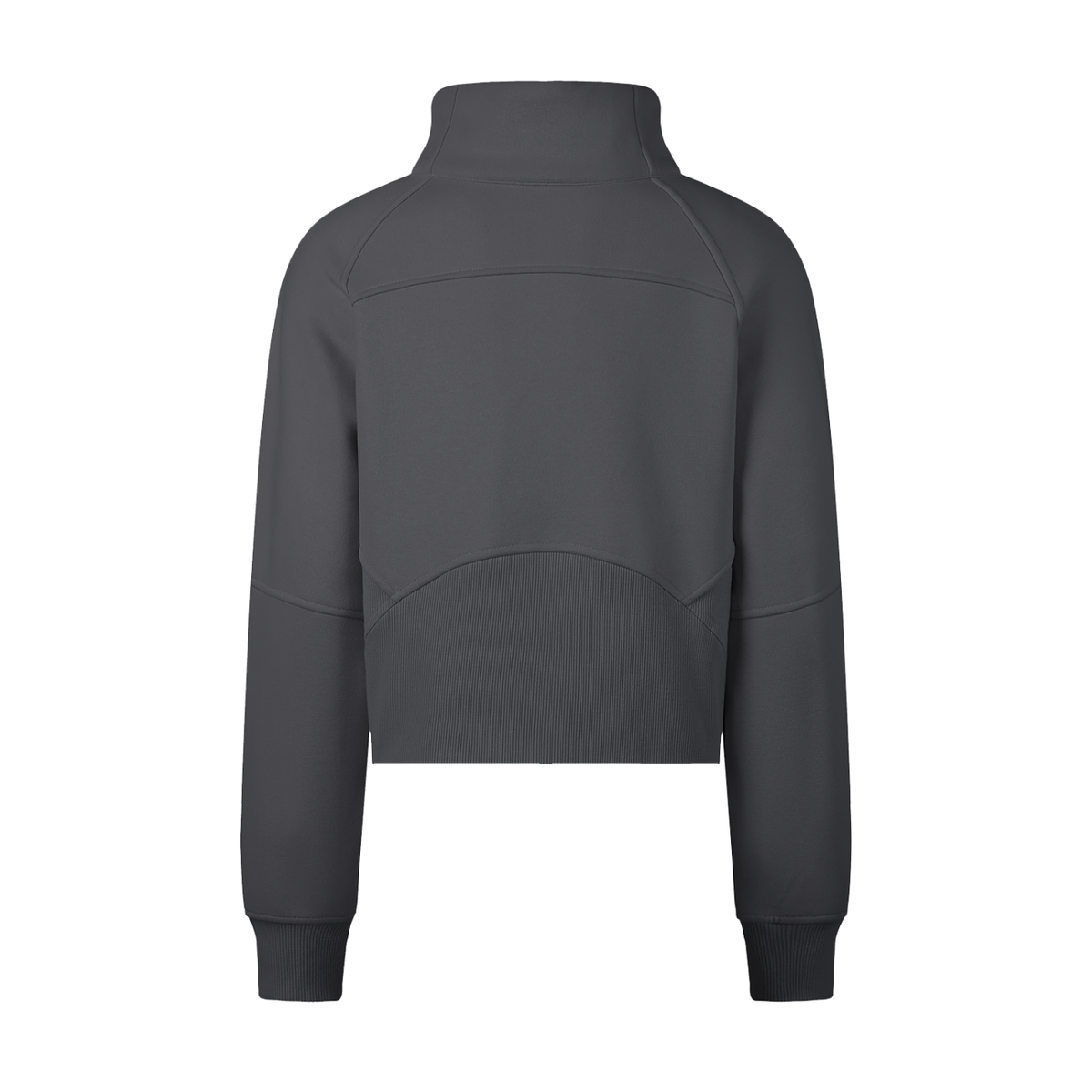 PS23 Hebrew Love Cropped Half-Zip Sweatshirt
