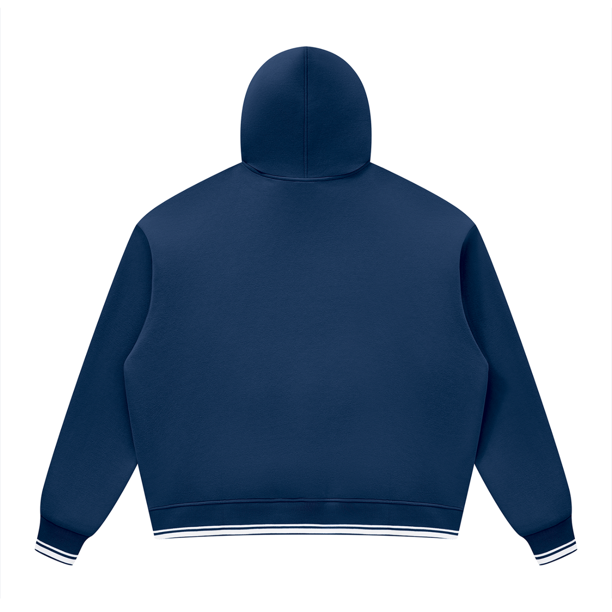 PS23 Bilingual Concept ABIDE Unisex Oversized Color Block Fleece Hoodie