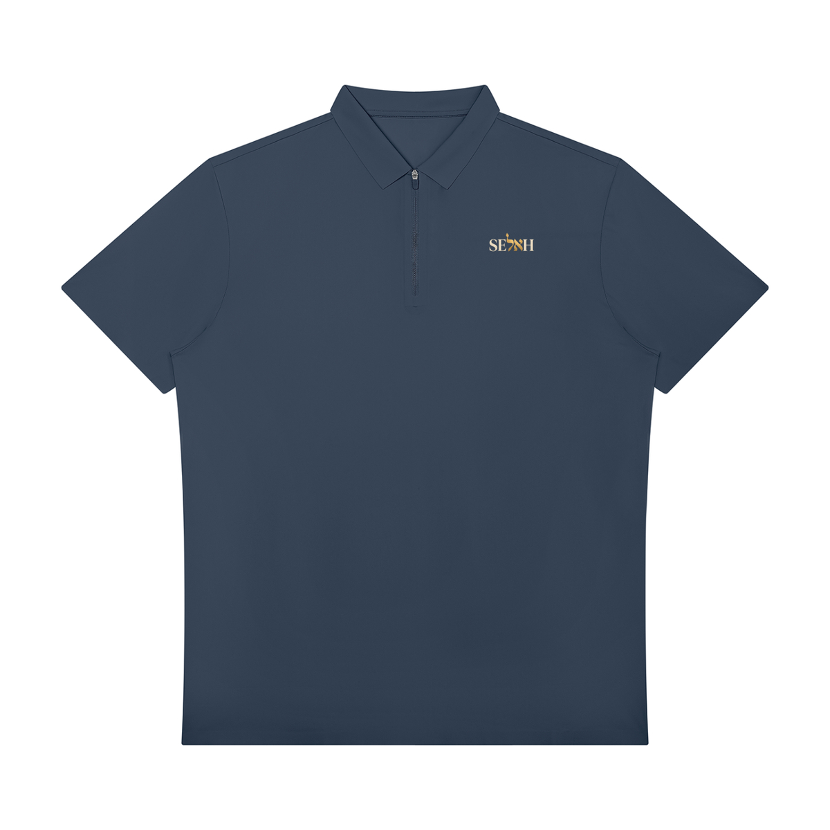PS23 Bilingual Concept Selah Men's Quarter-Zip Performance Polo Shirt