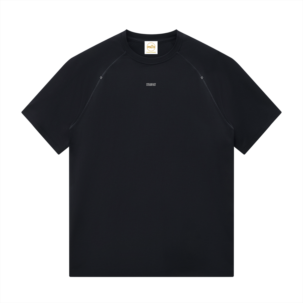 PS23 Steadfast Men’s Raglan Crewneck Coolmax T-Shirt