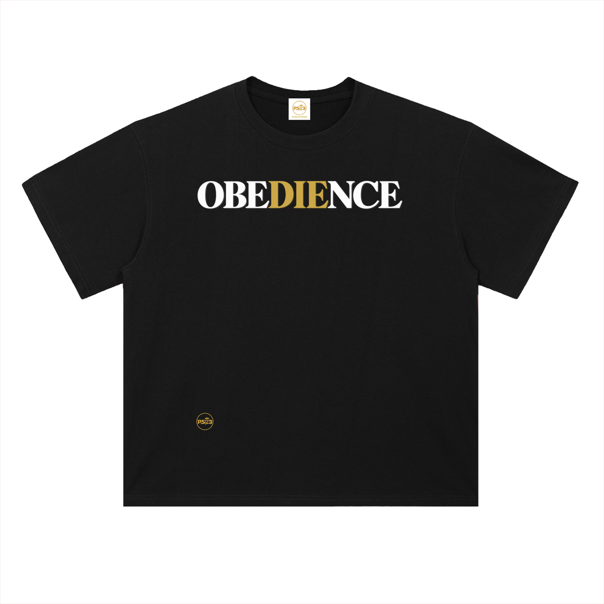 PS23 Obedience Heavyweight Drop Shoulder Cotton T-Shirt