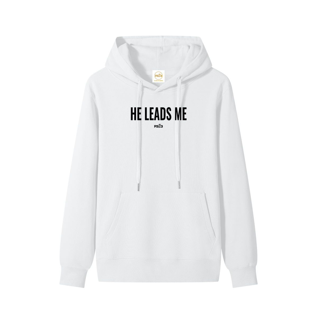 PS23 He leads me Classic Unisex Cotton Hoodie