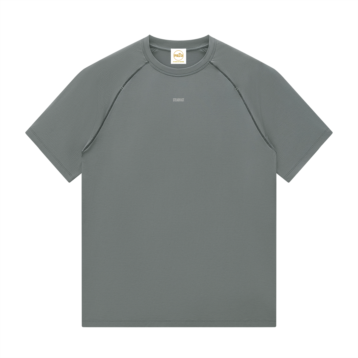 PS23 Steadfast Men’s Raglan Crewneck Coolmax T-Shirt