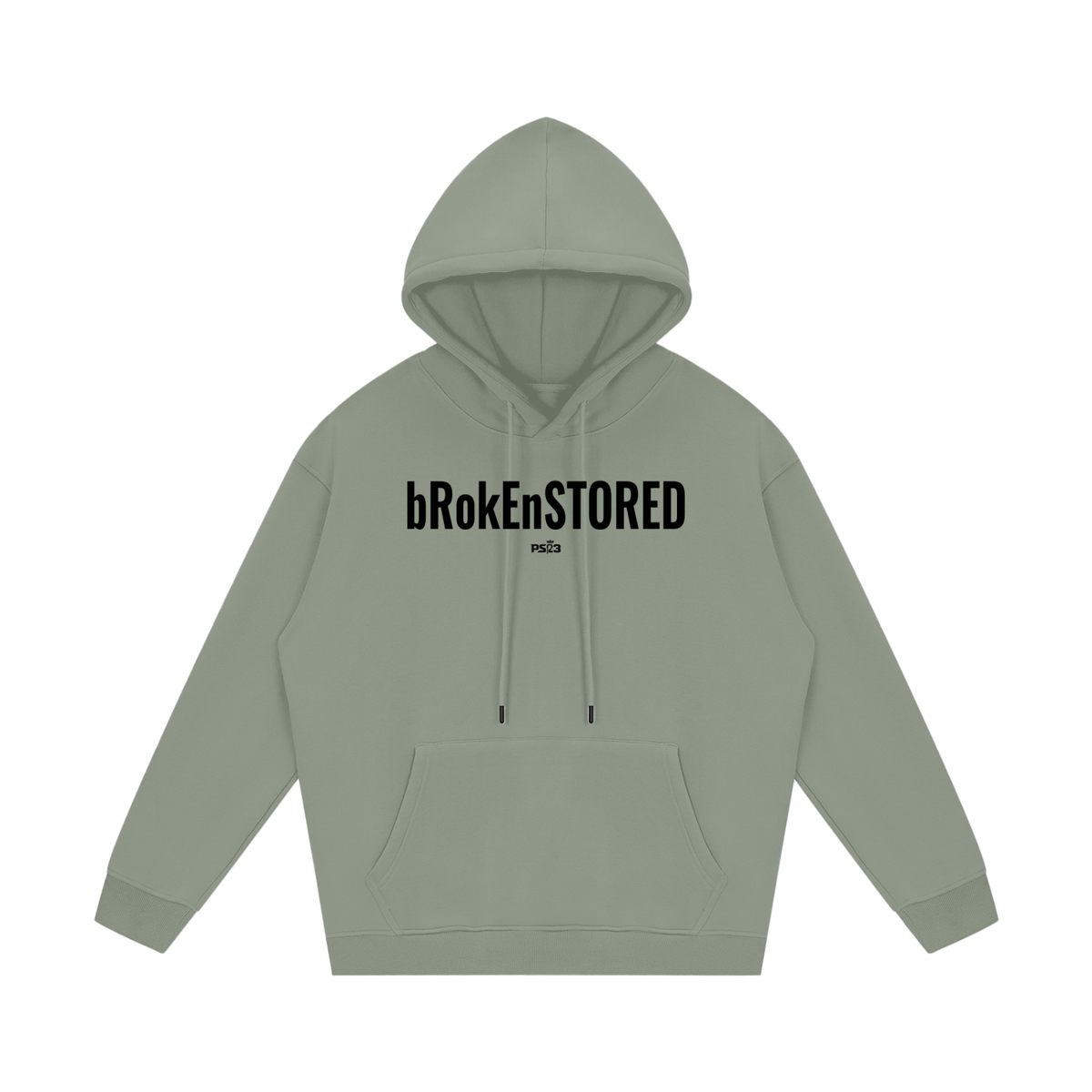 PS23 Brokenstored Streetwear Unisex Fleece Hoodie