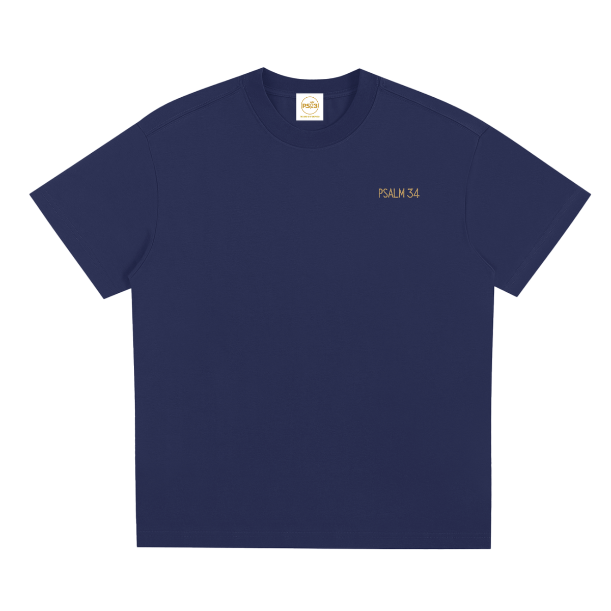 PS23 Embroidery Psalm 34 Sorona Quick-Dry Cooling T-Shirt