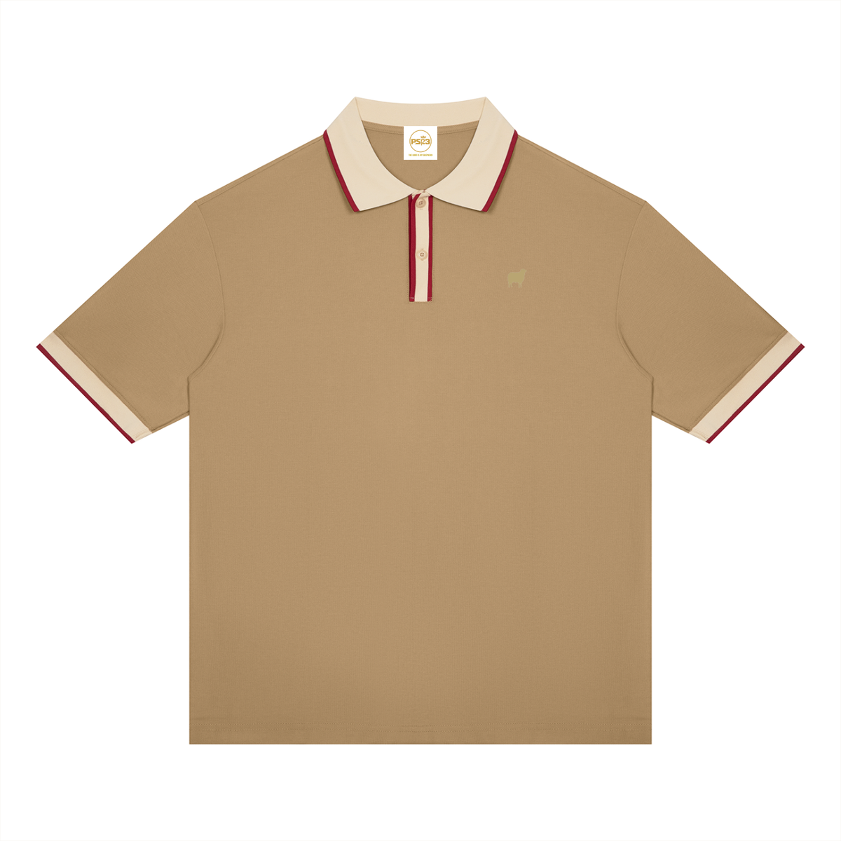 PS23 Sheep Unisex Color Block Polo Shirt
