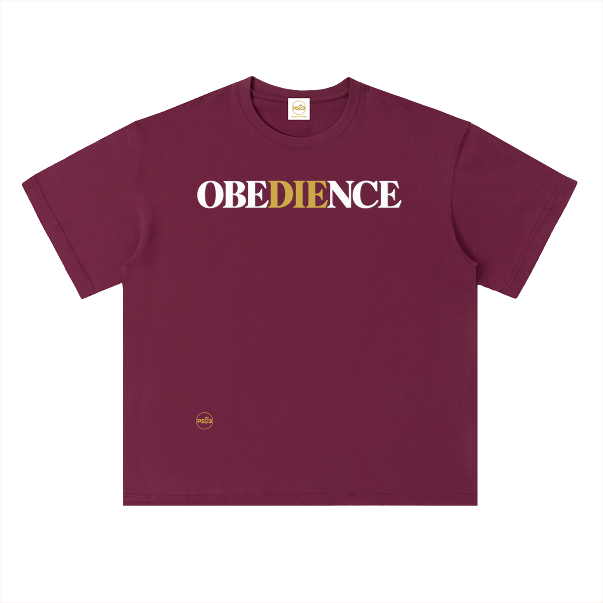 PS23 Obedience Heavyweight Drop Shoulder Cotton T-Shirt