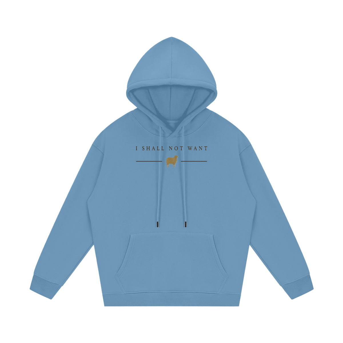 PS23 I shall not want Streetwear Unisex Fleece Hoodie