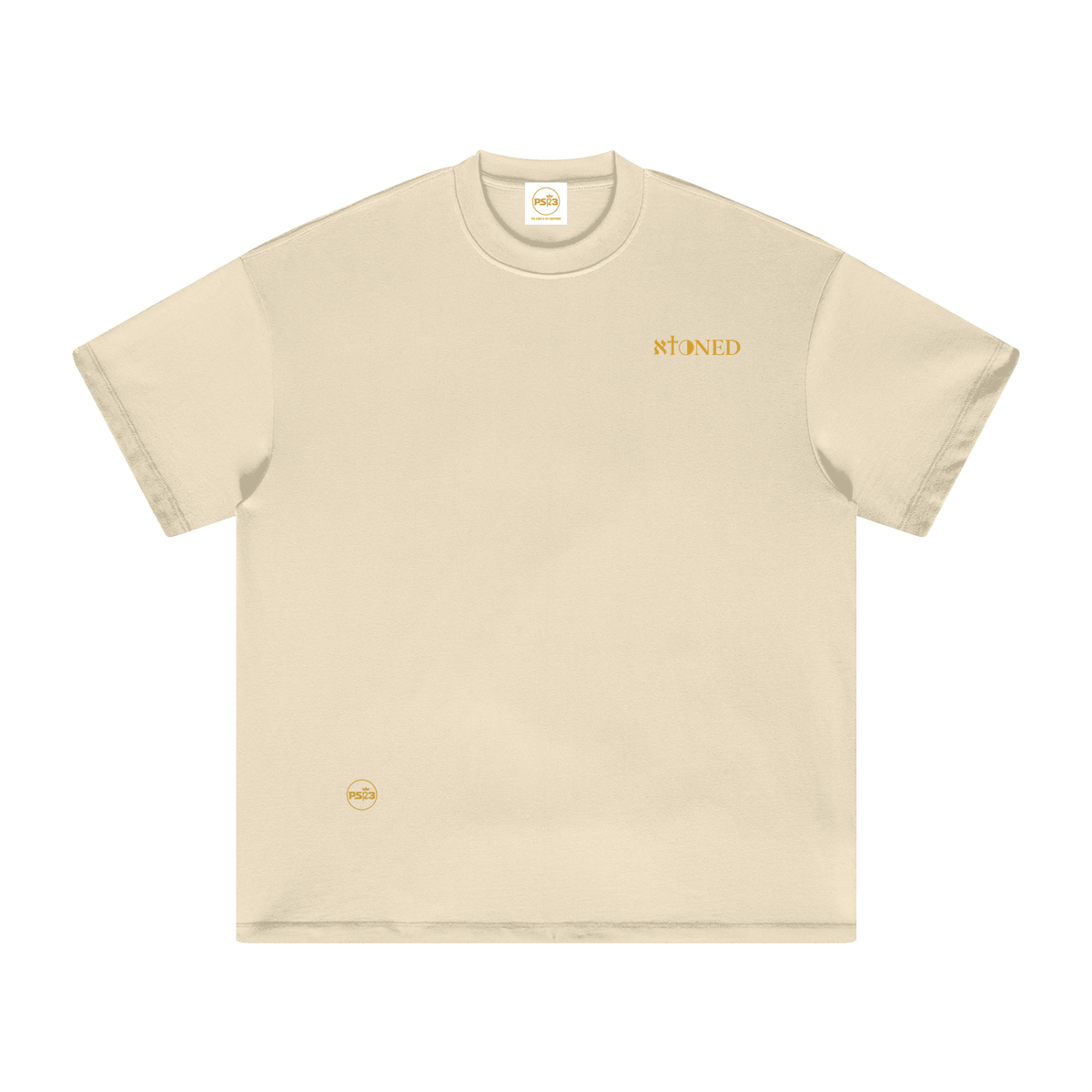PS23 Bilingual Concept Atoned Oversized Heavyweight T Shirt