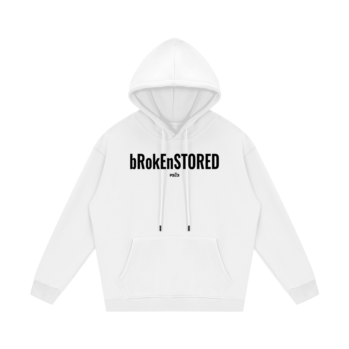 PS23 Brokenstored Streetwear Unisex Fleece Hoodie