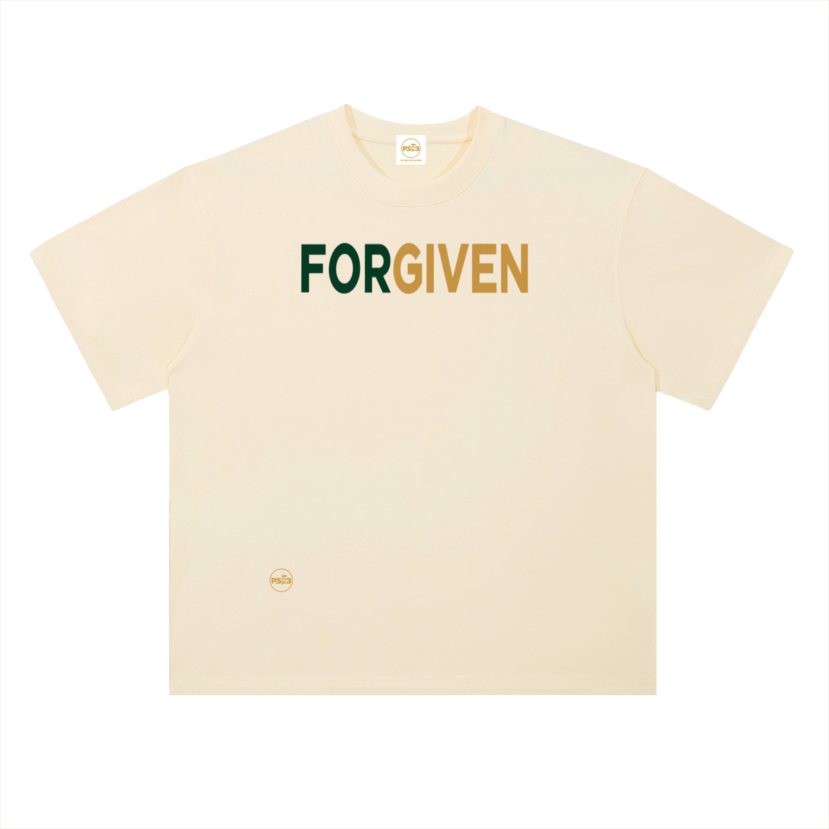 PS23 Forgiven Heavyweight Drop Shoulder Cotton T-Shirt